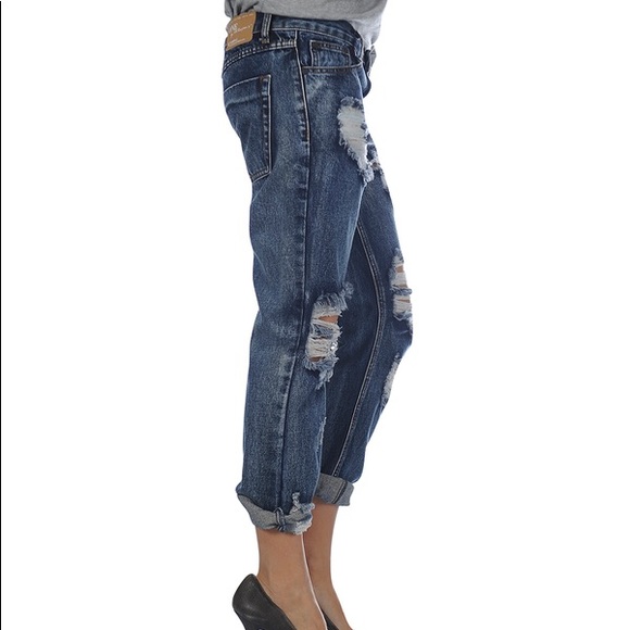 One Teaspoon Denim - One Teaspoon | Awesome Baggies Distressed Jeans Size 24